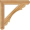 Ekena Millwork Olympic Craftsman Rough Sawn Bracket, Western Red Cedar, 4"W x 28"D x 28"H BKT04X28X28OLY04RWR - alternate 3